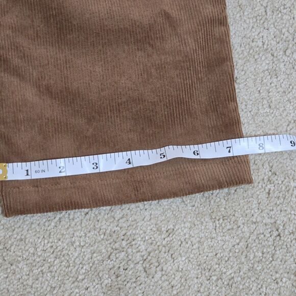 Universal Standard Cassidy High-Rise Corduroy Pants Women Brown Size 0 - Picture 10 of 15